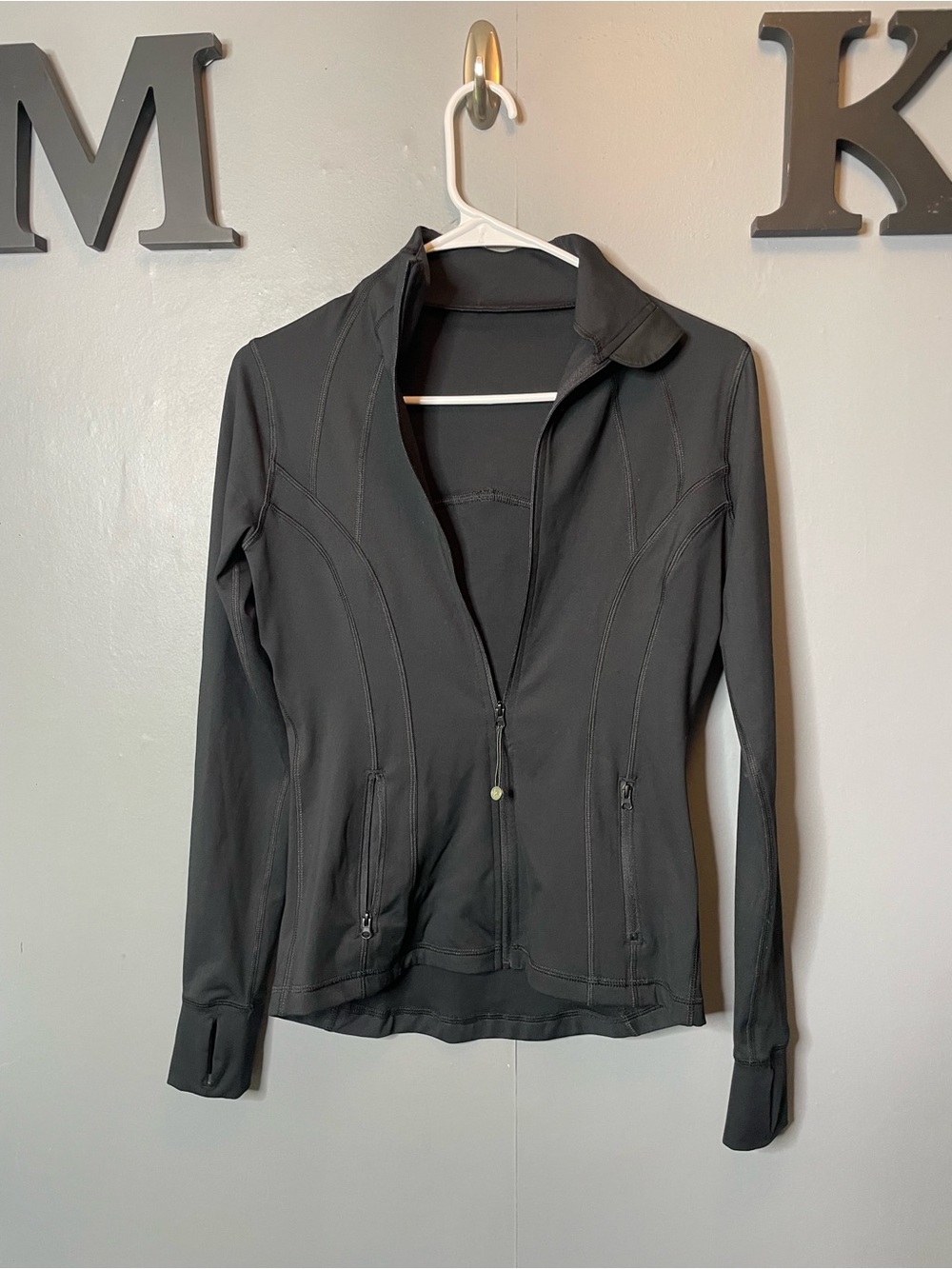 90‎ degree Women's Black Zip-Front Lightweight Jacket size medium
